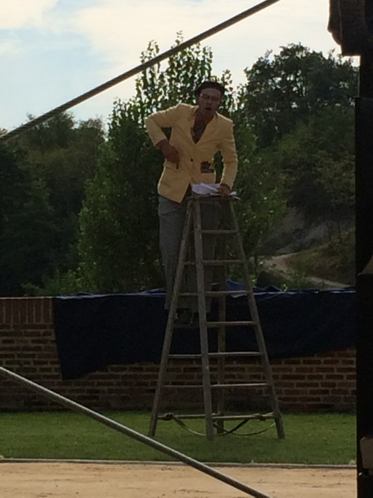 The shouting mime.